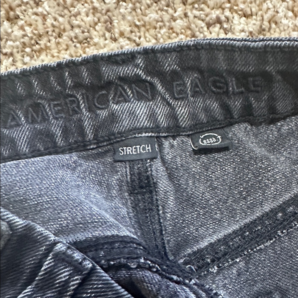 American Eagle Outfitters Black Denim Pants - Picture 6 of 6